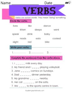 grammar verb