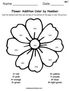 addition games coloring
