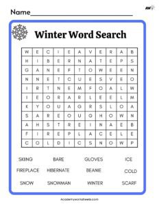 seasons puzzle worksheets