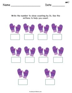 counting multiples free printables