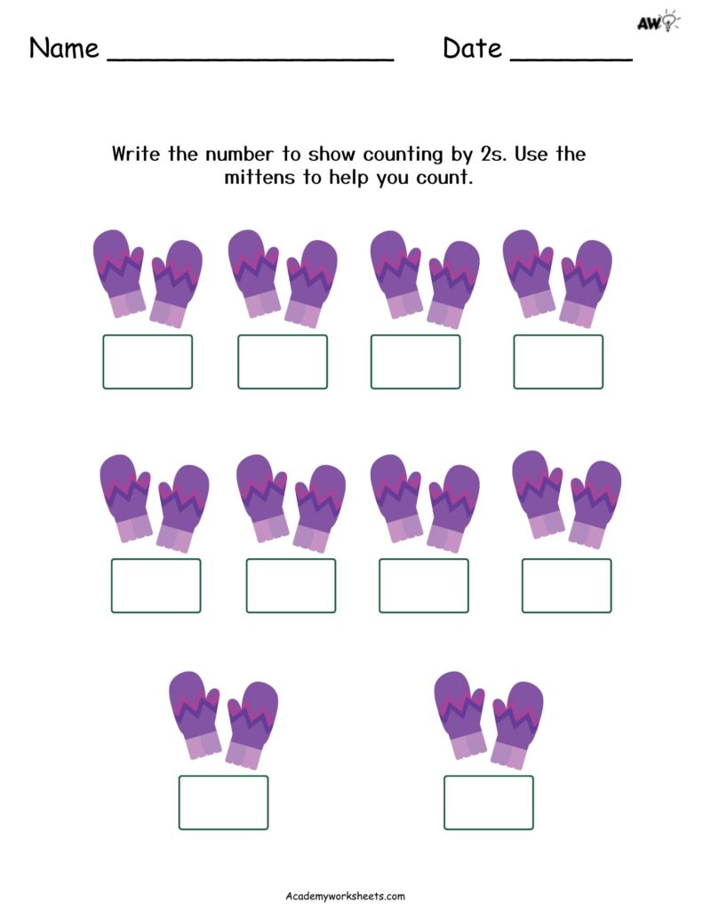 counting multiples free printables